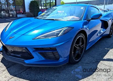 2021 Chevrolet Corvette Stingray 3Lt из США, поврежденный, VIN 1G1YC2D43M5118XXX